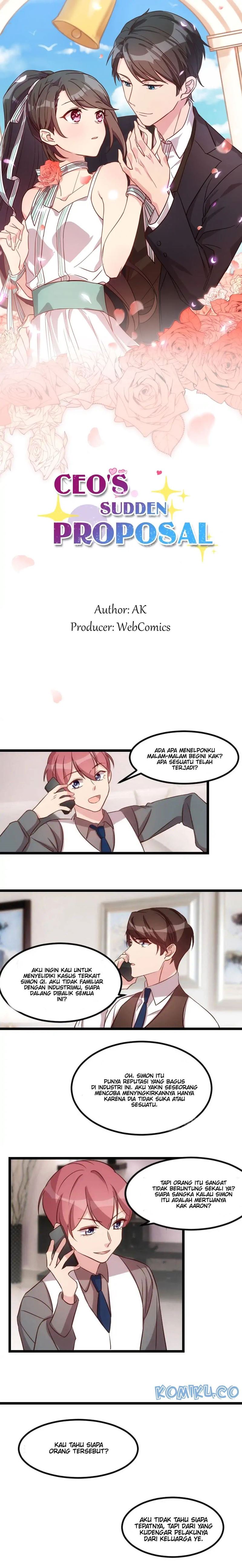 CEO’s Sudden Proposal Chapter 70 Gambar 1